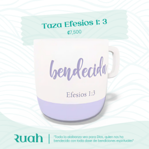 Bendecida - Tazas Pastel 2022