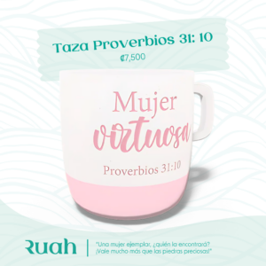 Mujer Virtuosa - Tazas Pastel 2022