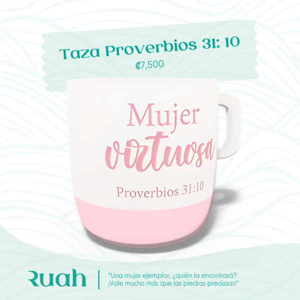 Mujer Virtuosa - Tazas Pastel 2022