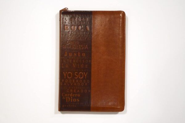 Biblia RVR1960 Letra Grande Tamaño Manual con Cremallera e Índice (Nombres de Dios) - Image 2