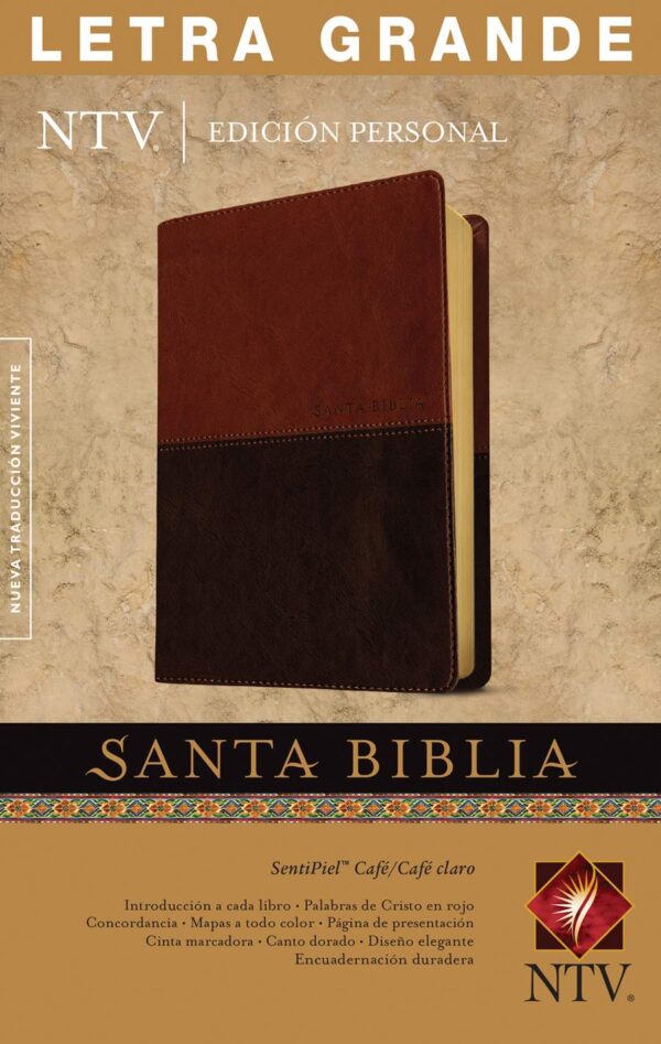 Santa Biblia NTV, Edición personal, letra grande - Dúo Café