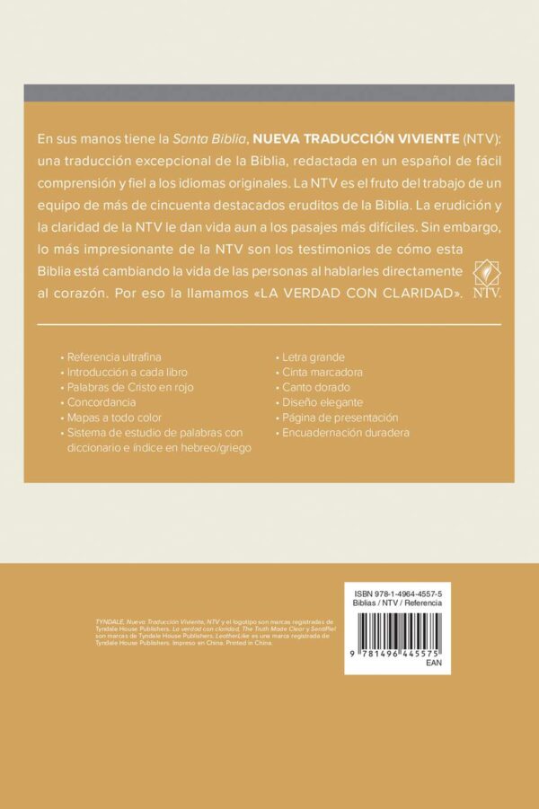 Santa Biblia NTV, Edición de Referencia Ultrafina, Letra Grande - Image 3