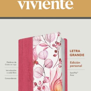 Santa Biblia NTV, Edición Personal Letra Grande - Diseño Floral
