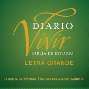 Biblia de Estudio del Diario Vivir NTV, Letra Grande