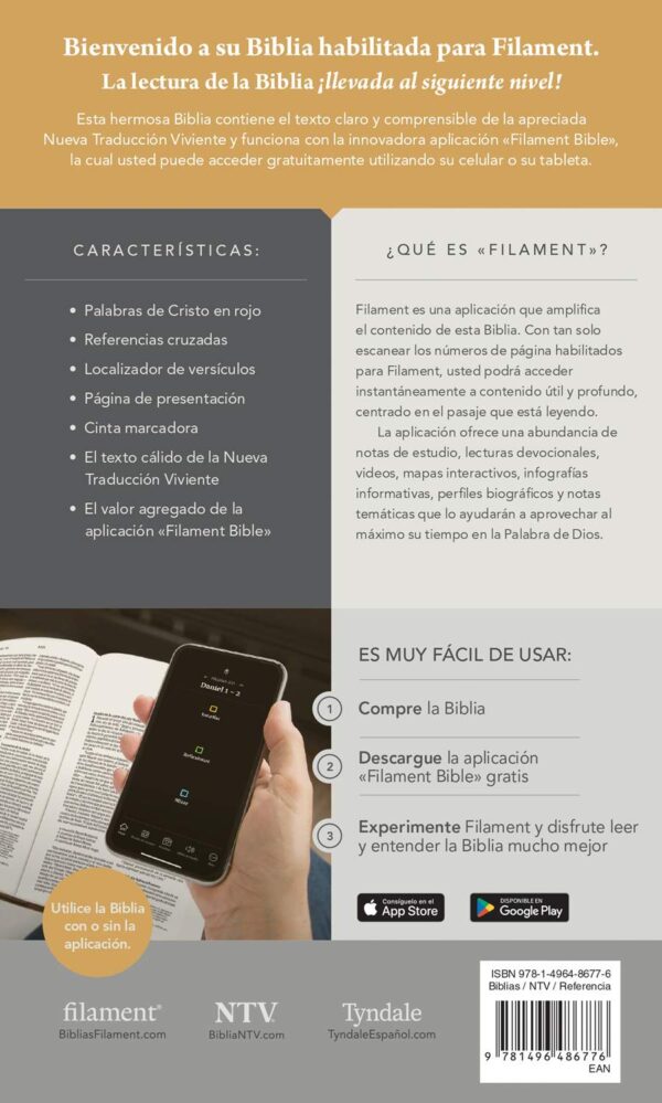Biblia Ultrafina NTV con Filament - Image 3