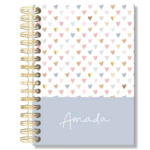Amada - Journals Corazones