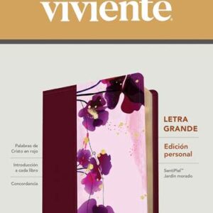Santa Biblia NTV, Edición personal, letra grande, Jardín morado